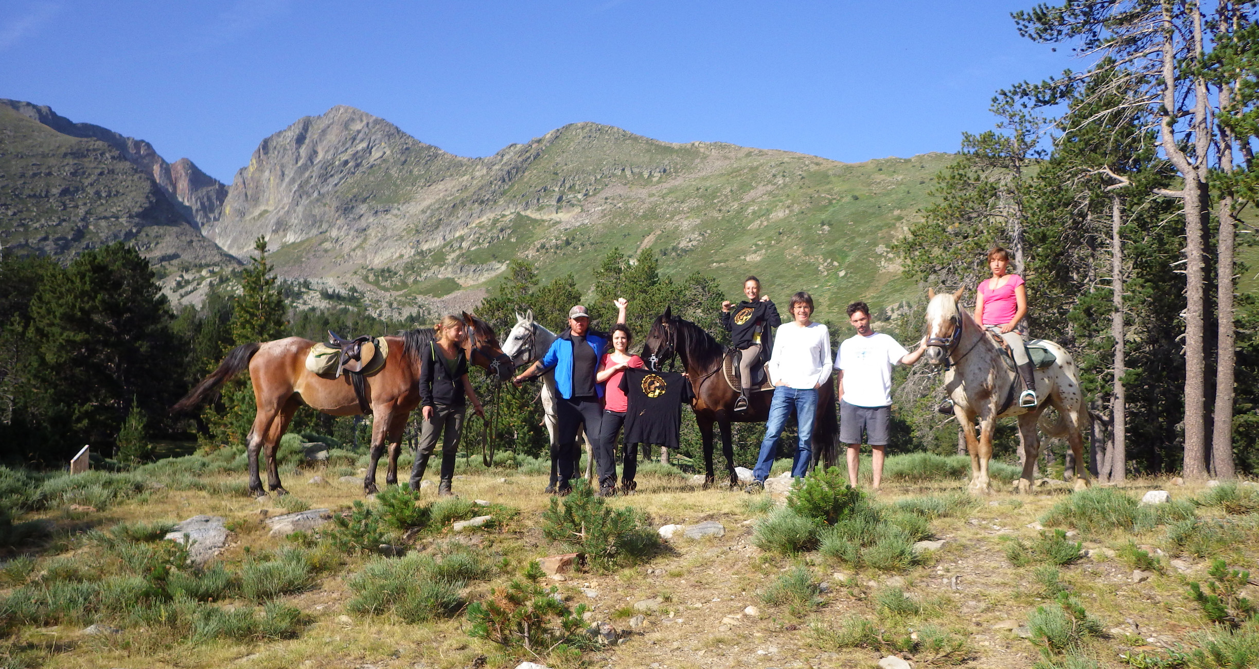 rando cheval canigou