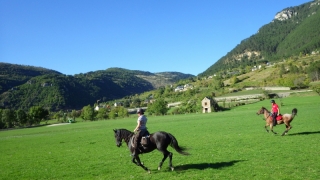 rando cheval 160km Florac