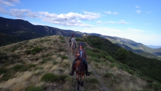 rando cheval 160km Florac