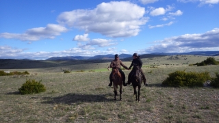 rando cheval 160km Florac