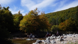 rando cheval 160km Florac