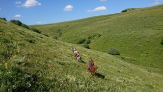 randonnee cheval cevennes auvergne 2018  (12)