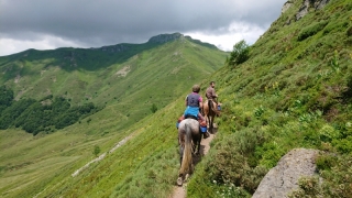 randonnee cheval cevennes auvergne 2018  (17)