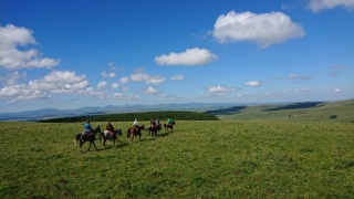 randonnee cheval cevennes auvergne 2018  (23)