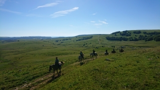 randonnee cheval cevennes auvergne 2018  (5)