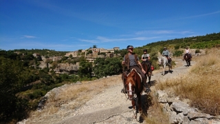 randonnee cheval cevennes canigou 2018  (8)