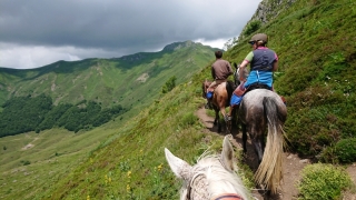 randonnee cheval cevennes auvergne 2018  (16)