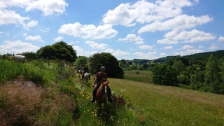 randonnee cheval cevennes auvergne 2018  (9)