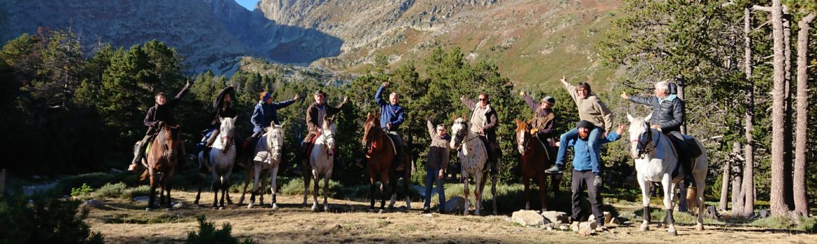 rando cheval canigou pyrenees